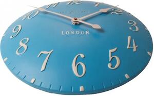 Designové nástěnné hodiny 3084bl Nextime v aglickém retro stylu 35cm