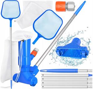 VYSAVAČ KARTÁČ DO BAZÉNU NA ČIŠTĚNÍ DNA STĚN BESTWAY INTEX SET 4V1