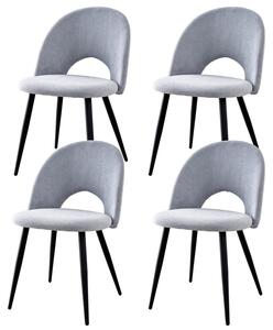 Skandinávské jídelní židle - Sada jídelních židlí - Kuchyňské židle - Designové židle - Moderní židle
