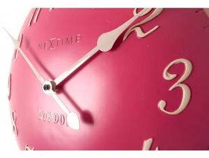 Designové nástěnné hodiny 3084rz Nextime v aglickém retro stylu 35cm