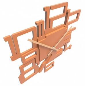 Designové hodiny 10-003 CalleaDesign Kron 32cm (více barevných variant) Barva stříbrná-2 - RAL9006