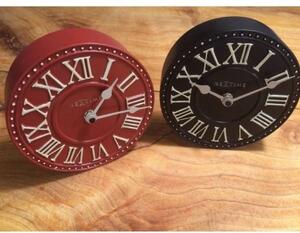 Designové nástěnné hodiny 5187zw Nextime v aglickém retro stylu 17cm