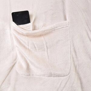 Krémová deka z měkkého materiálu Šírka: 170 cm | Dĺžka: 200 cm