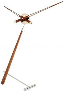 Designové stolní hodiny Nomon Puntero Walnut N 94cm