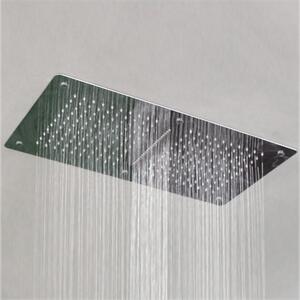 XXL dešťová sprcha nerezová stropní sprcha DPG5019 super plochá - 70 x 38 cm - stropní instalace