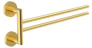 Nimco Unix zlatá držák na ručníky otočný k umyvadlu 41 cm UNZ 13096-Z