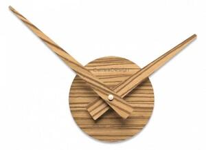 Designové hodiny 10-311 CalleaDesign Botticelli piccolo natur 32cm (více variant dýhy) Dýha zebrano - 87