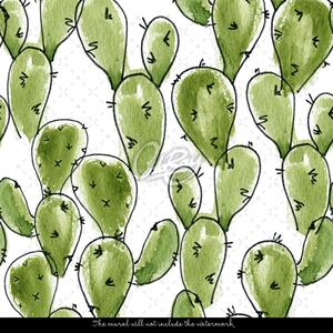 Fototapeta Kreslený mexický kaktus Samolepící 250x250cm
