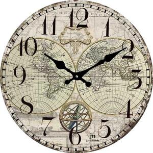 Lowell Italy Designové nástěnné hodiny 14863 Lowell 34cm