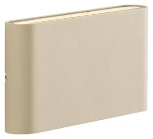 Moderní venkovní nástěnné svítidlo béžové 17,5 cm vč. LED IP65 - Batt