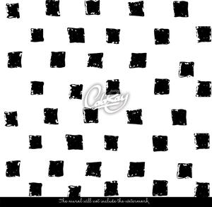 Fototapeta Bílé zdi černé čtverce Samolepící 250x250cm