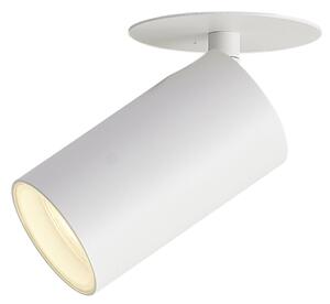 Moderní zapuštěné bodové svítidlo bílé GU10 50mm IP44 - Chels