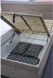Čalouněná postel Windsor 160x200, béžová, bez matrace