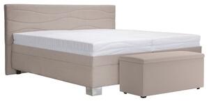 Čalouněná postel Windsor 160x200, béžová, bez matrace