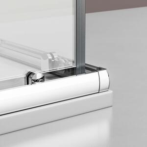 Sprchový kout Rohové posuvné dveře 6mm NANO pravé sklo EX506 - 90x120x195cm