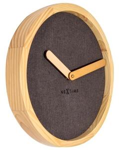 Designové nástěnné hodiny 3155br Nextime Jeans Calm 30cm