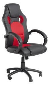 Kancelářská židle CANCEL SPERO, černá/červená, ADK122010