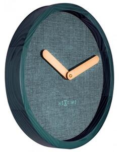 Designové nástěnné hodiny 3155tq Nextime Jeans Calm 30cm