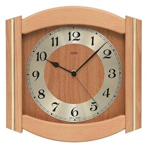 Nástěnné hodiny 5822/18 AMS řízené rádiovým signálem 27cm