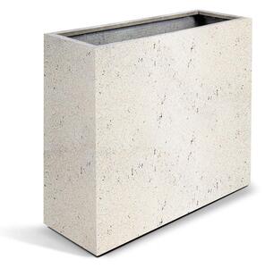 Grigio Rozdělovač prostoru s kolečky, květináč Barva květináče: Antique White, Rozměry: 80x30x68 cm