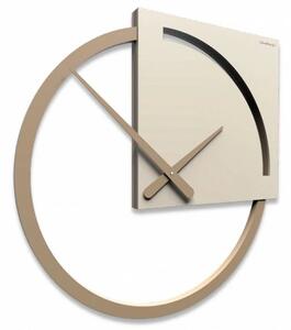 Designové hodiny 10-124 CalleaDesign Karl 45cm (více barevných variant) Barva vínová červená-65 - RAL3003
