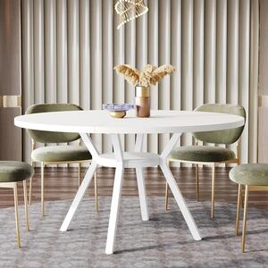 Rohová police – Rohový regál – Knihovna – Úložný regál – Nástěnná police – 5 polic – Kovová konstrukce s dřevěnými policemi