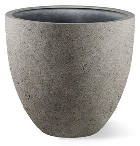 Grigio Ovál, květináč Barva květináče: Natural Concrete, Rozměry: 32 x 29 cm