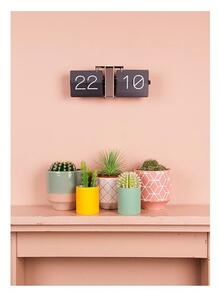 Designové překlápěcí hodiny KA5601BK Karlsson 36cm