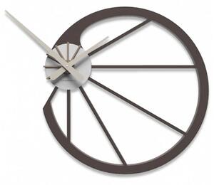 Designové hodiny 10-118 CalleaDesign Snail 45cm (více barevných variant) Barva černá klasik-5 - RAL9017