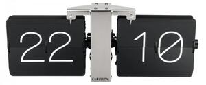 Designové překlápěcí hodiny KA5601BK Karlsson 36cm