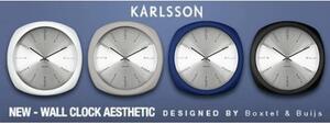 Designové nástěnné hodiny 5626BL Karlsson 31cm