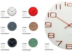 Designové nástěnné hodiny CL0288 Fisura 30cm