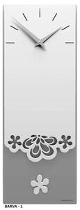 Designové hodiny 56-11-1 CalleaDesign Merletto Pendulum 59cm (více barevných variant) Barva bílá-1 - RAL9003