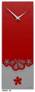 Designové hodiny 56-11-1 CalleaDesign Merletto Pendulum 59cm (více barevných variant) Barva čokoládová-69 - RAL8017