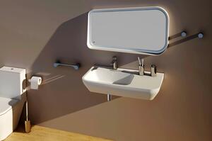 Elegantní držák WC štětky SDVTBH Designový kulatý - řada VERSA - chrom