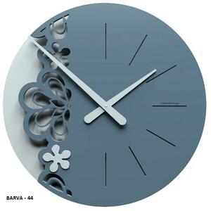Designové hodiny 56-10-2 CalleaDesign Merletto Big 45cm (více barevných variant) Barva caffe latte-14 - RAL1019