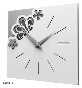Designové hodiny 56-10-1 CalleaDesign Merletto Small 30cm (více barevných variant) Barva caffe latte-14 - RAL1019