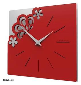 Designové hodiny 56-10-1 CalleaDesign Merletto Small 30cm (více barevných variant) Barva caffe latte-14 - RAL1019