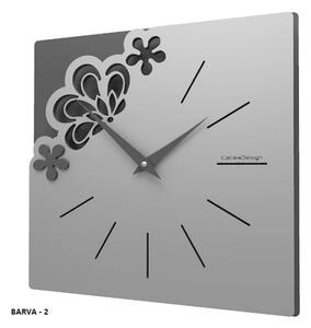 Designové hodiny 56-10-1 CalleaDesign Merletto Small 30cm (více barevných variant) Barva caffe latte-14 - RAL1019