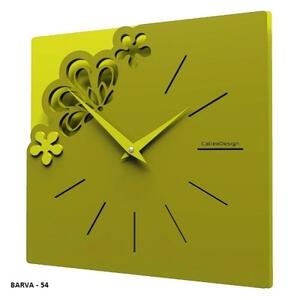 Designové hodiny 56-10-1 CalleaDesign Merletto Small 30cm (více barevných variant) Barva caffe latte-14 - RAL1019