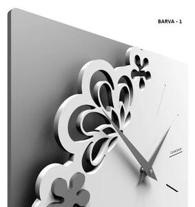 Designové hodiny 56-10-1 CalleaDesign Merletto Small 30cm (více barevných variant) Barva caffe latte-14 - RAL1019