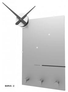 Designové hodiny 10-130 CalleaDesign Oscar 66cm (více barevných variant) Barva čokoládová-69 - RAL8017