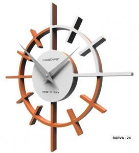 Designové hodiny 10-018 CalleaDesign Crosshair 29cm (více barevných variant) Barva grafitová (tmavě šedá)-3 - RAL9007