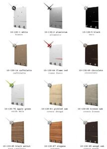 Designové hodiny 10-130 CalleaDesign Oscar 66cm (více barevných variant) Barva čokoládová-69 - RAL8017