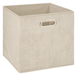 Úložný box Simple, 31x31x31 cm, béžová