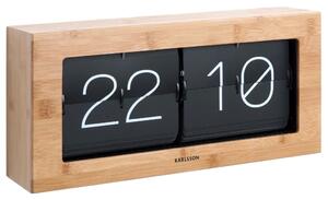 Designové nástěnné/stolní překlápěcí hodiny 5642WD Karlsson 37cm