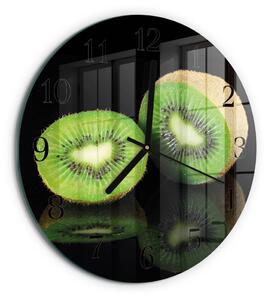 Skleněné nástěnné hodiny Kiwi zsoc-fi30-00170996