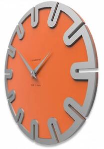 Designové hodiny 10-017 CalleaDesign Roland 35cm (více barevných variant) Barva bílá-1 - RAL9003