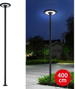 Brilagi-LED Venk. poul. lampa se sloupem 4 m URBANSPARK LED/120W/230V černá IP65