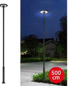 Brilagi-LED Venk. poul. lampa se sloupem 5 m URBANSPARK LED/120W/230V černá IP65